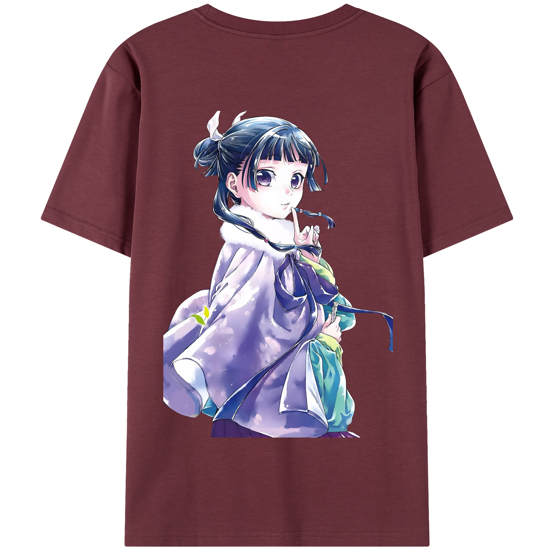 （画像用） 薬屋のひとりごと The Apothecary Diaries 綿100％半袖Tシャツ（背面プリント）